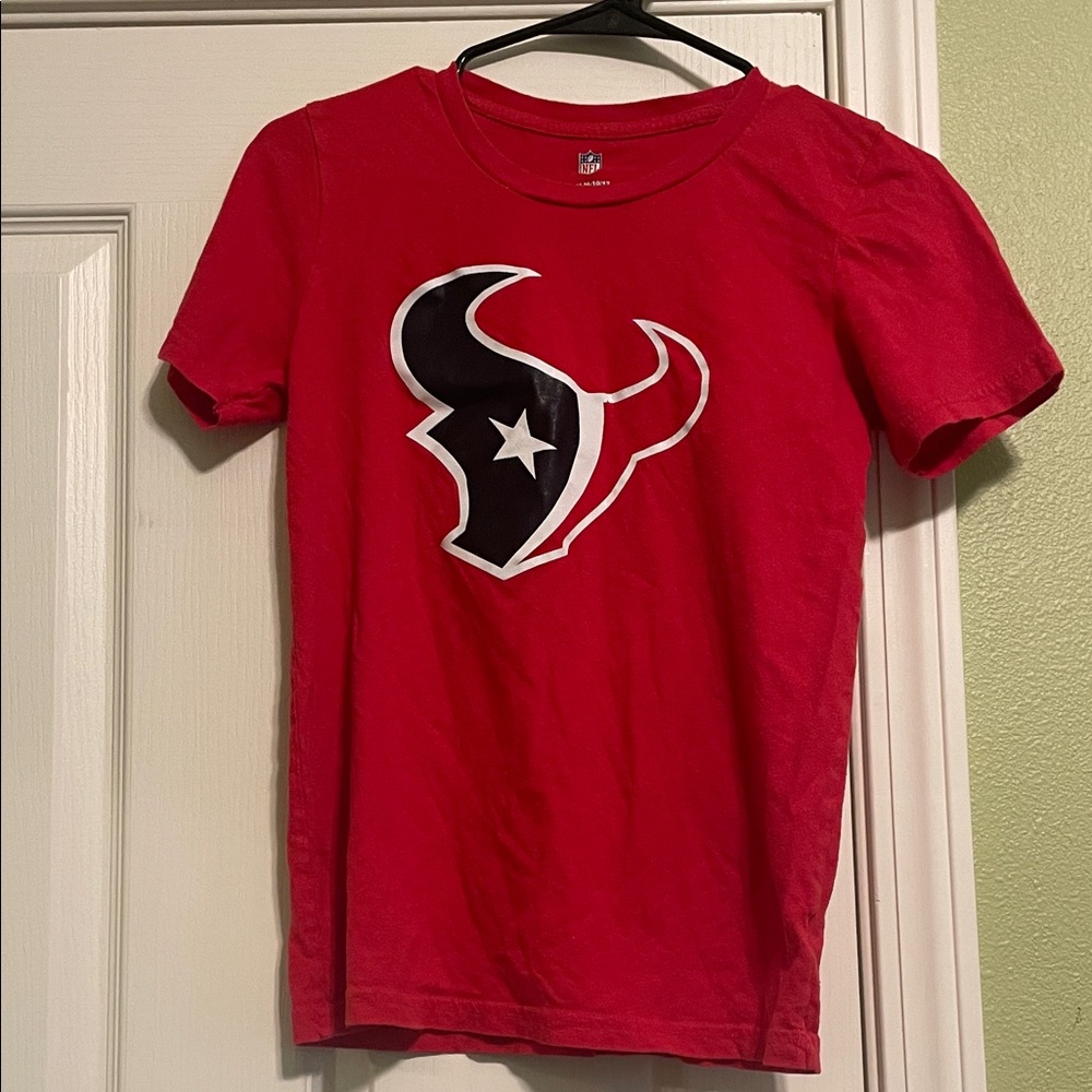NFL Kids Red Houston Team Tee